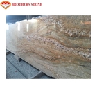 Natural Stone Kashmir Gold Granite Slab For Floor Tile Or Countertop