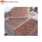 CE G562 Maple Leaf Red Granite Flooring Natural Glossiness And Colour