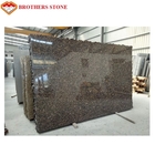 Polished And Flamed Granite Stone Tiles , Natural Baltic Brown Granite