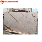 Unmagnetized Sofitel Gold Marble Stone Slab For Interior Wall Cladding
