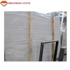 White Wood Vein Marble Slabs And Tiles Not Easy To Stick Dust For Stair Railings