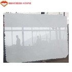 Free Sample Pure White Marble Slab Polished , Crystal White Marble Tiles