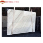 Pure White Marble Stone Slabs , Pure White Marble Floor Tiles Wear Resistant