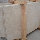 Multipurpose Light Beige Marble Tile 132.8 Mpa Compressive Property