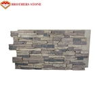 Rusty Slate Cultured Stone Wall Cladding, Stacked Stone Panel, Ledger Stone Veneer