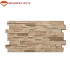 Decorative Artificial Culture Stone Faux Stone 3D Wall Panel For House Exterior Wall