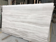 Decorative Athena Grey Marble Tile , Bathroom Wood Look Marble Cut To Size