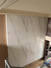 Wall Greece Ariston Marble Stone Slab , White Marble Brown Veins Tile Vanity Top Slab Floor