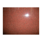Red Color Rough Granite Kitchen Countertop Floor Tiles 50x50 Slab 2.73 g/cm3