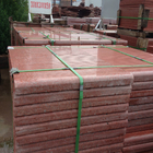 G652 Maple Leaf Red Granite Stone Tiles For Stairs Wall Polished
