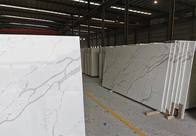Gray Vein Calacatta Gold Quartz That Looks Like White Artificial Marble China factory