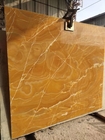 Translucent Honey Onyx Slab Amber Marble Antique Bookmatch Orange Siena Stone
