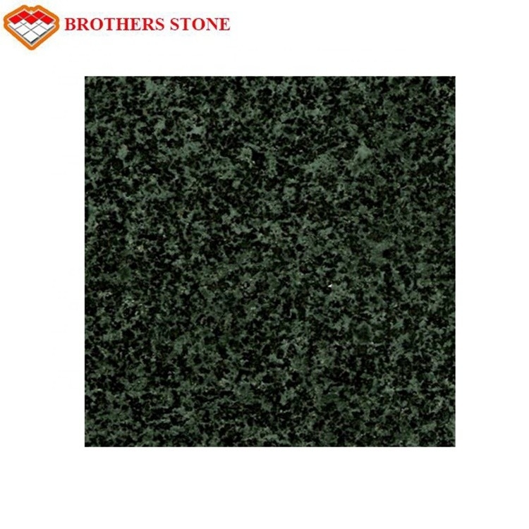High Polished Forest Green Granite Cut To Size Granite Polishing Pads