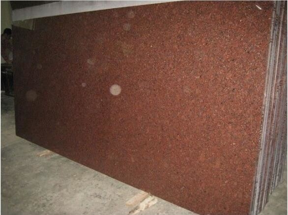 Natural Polished Surface G562 Red Granite for Wall Cladding 600X600 Tile