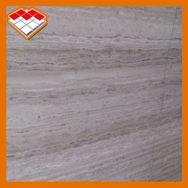 Grey Wood Vein Snow 11.5Mpa Marble Stone Slab