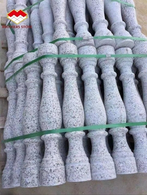 Calcite Marble Balcony Handrails for Indoor Stone Stair Steps at Affordable
