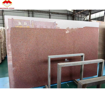 Modern India Red Granite Slabs for Exterior Interior Wall Stones and Door Frame Honed Surface