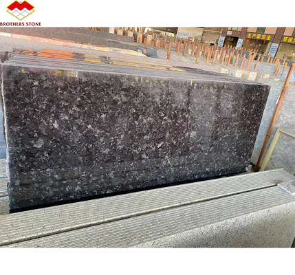 Villa Graphic Design using Natural Shangri-La Black Granite Stone from African Quarry