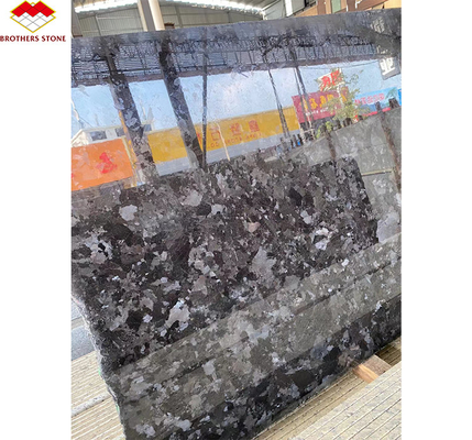 Villa Graphic Design using Natural Shangri-La Black Granite Stone from African Quarry