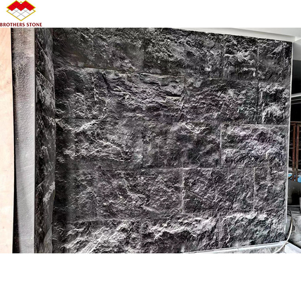 Via Lattea Black Granite Honed Cut-to-Size Tile for Classic and Elegant Floor Pattern