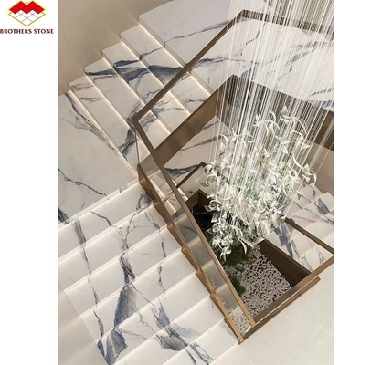 Artificial Stone Stair Material Modern Design Luxury Indoor Non Slip Floor Tiles
