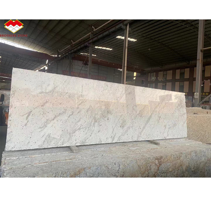 Top-Grade Andromeda White Granite Polished Slab for Residential Projects
