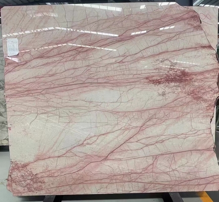 Natural Smokey Pink Marble for Luxury Floor Tile Countertop Vanity Table and Wall Panel