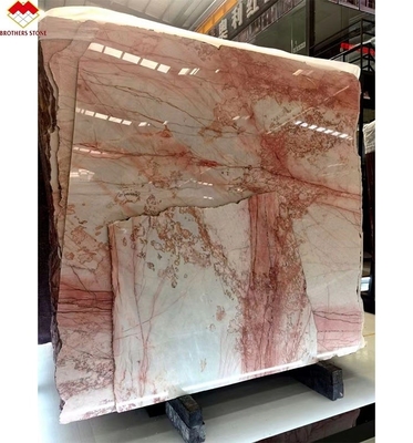 Natural Smokey Pink Marble for Luxury Floor Tile Countertop Vanity Table and Wall Panel