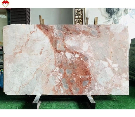Natural Smokey Pink Marble for Luxury Floor Tile Countertop Vanity Table and Wall Panel
