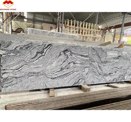 Low Per Square Foot Viscon White Granite Slabs for Modern Villa Exterior Wall Cladding