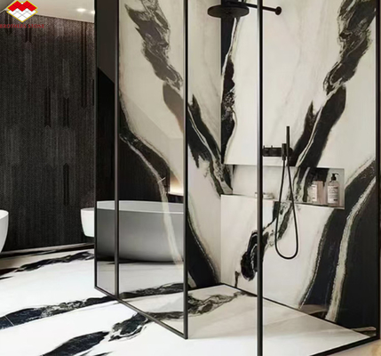 Modern Design Style Panda White Marble Elevate Your Hotel Wall Floor and Stairs Tiles