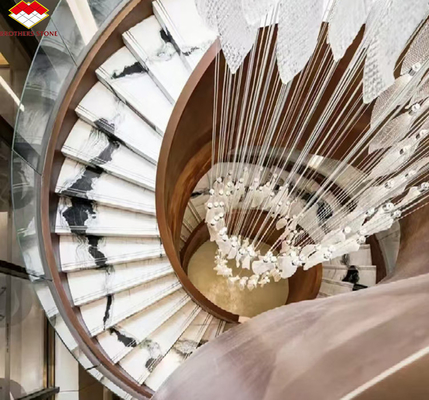 Modern Design Style Panda White Marble Elevate Your Hotel Wall Floor and Stairs Tiles