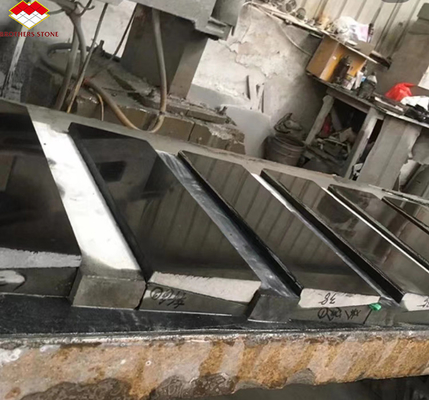 Modern Design Style Shanxi Black Granite Blocks 18mm Thick Absolute Black Granite Slab