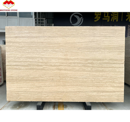 Hotel Marble Travertine Slab Polished Dining Table Modern Natural Stone Oval Furniture