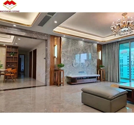 Gold and Blue Onyx Marble Stone for Hotel Floor Luxury Natural Stone Jade Slab Design
