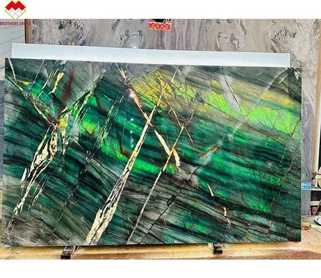 18 20mm Thick Fuchsite Crystal Green Luxury Royal Emerald Green Quartzite Countertops