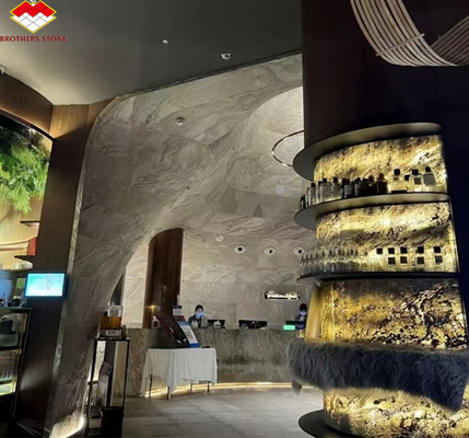 Ultra-Thin Backlit Stone Panels for Modern Style Indoor Decoration in Villa and Hotel