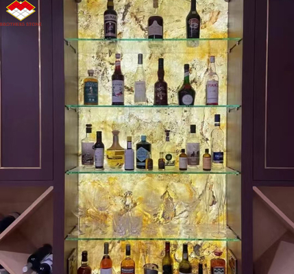 Ultra-Thin Backlit Stone Panels for Modern Style Indoor Decoration in Villa and Hotel
