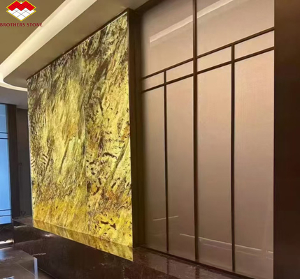 Ultra-Thin Backlit Stone Panels for Modern Style Indoor Decoration in Villa and Hotel