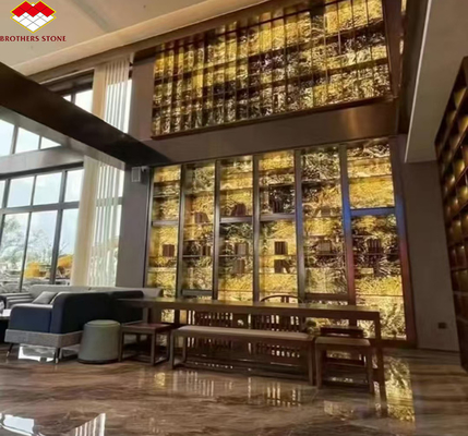 Ultra-Thin Backlit Stone Panels for Modern Style Indoor Decoration in Villa and Hotel