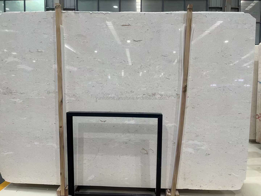 Small Scale Building Projects Essential Popular Light Beige Natural Marble Wall Tiles