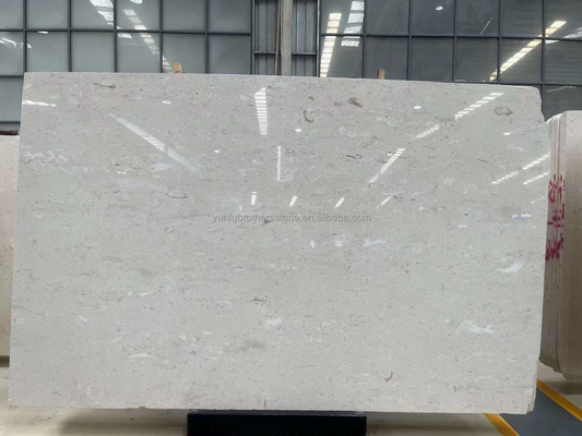 Small Scale Building Projects Essential Popular Light Beige Natural Marble Wall Tiles
