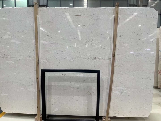 Yunfu Moonlight Beige Marble Perlatino Big Slab for Modern Kitchen Wall and Floor Tile