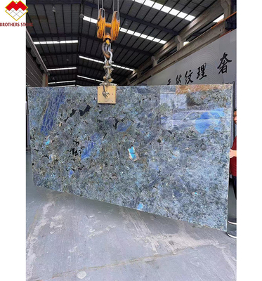 Shinning labradorite blue granite cut to size countertop and island table design royal blue louise granite price