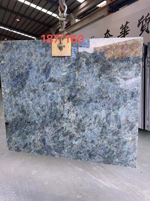 Shinning labradorite blue granite cut to size countertop and island table design royal blue louise granite price