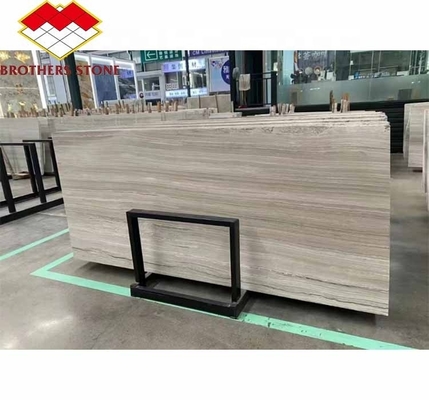 Engineered Flooring Wall Panels/Boards in Gray Wood Grain Marble for Customized Style
