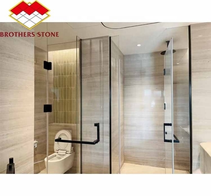Engineered Flooring Wall Panels/Boards in Gray Wood Grain Marble for Customized Style