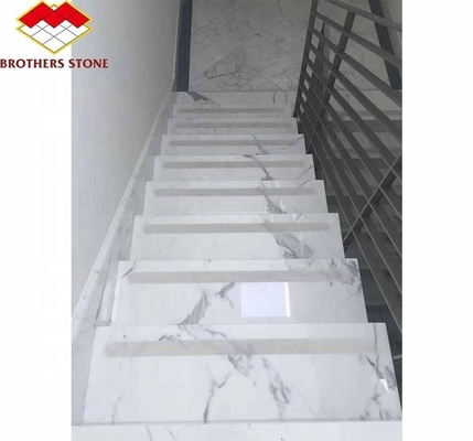 Modern Design Indoor Stair Step Riser Polished Natural Stone Material for Indoor