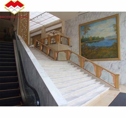 Modern Design Indoor Stair Step Riser Polished Natural Stone Material for Indoor