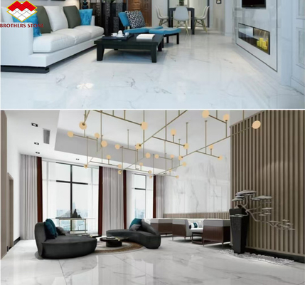 Honed Guangxi White Marble Quarry Modern Natural Block for Hotel Indoor Decorations